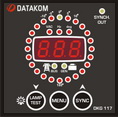Datakom DKG 117 Synchroscope and Check Synch Relay