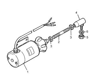 Fuel shutoff solenoid 992-941