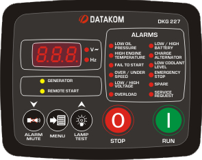 Datakom DKG 227 Manual and Remote Start Unit