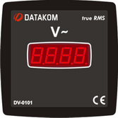 Datakom DV 0101 96x96 DIGITAL VOLTMETER