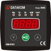 Datakom DM 0101 96x96 SINGLE PHASE DIGITAL MULTIMETER