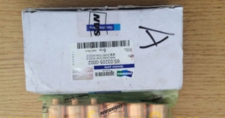 DOOSAN TUBE;INJECTION NOZZLE 65.03205-0002 FOR DE12T  P126TI-1 P126TI P126TI-Ⅱ