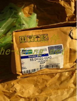 DOOSAN  VALVE INLET 65.04101-0043 FOR DE12T  P126TI-1 P126TI P126TI-Ⅱ